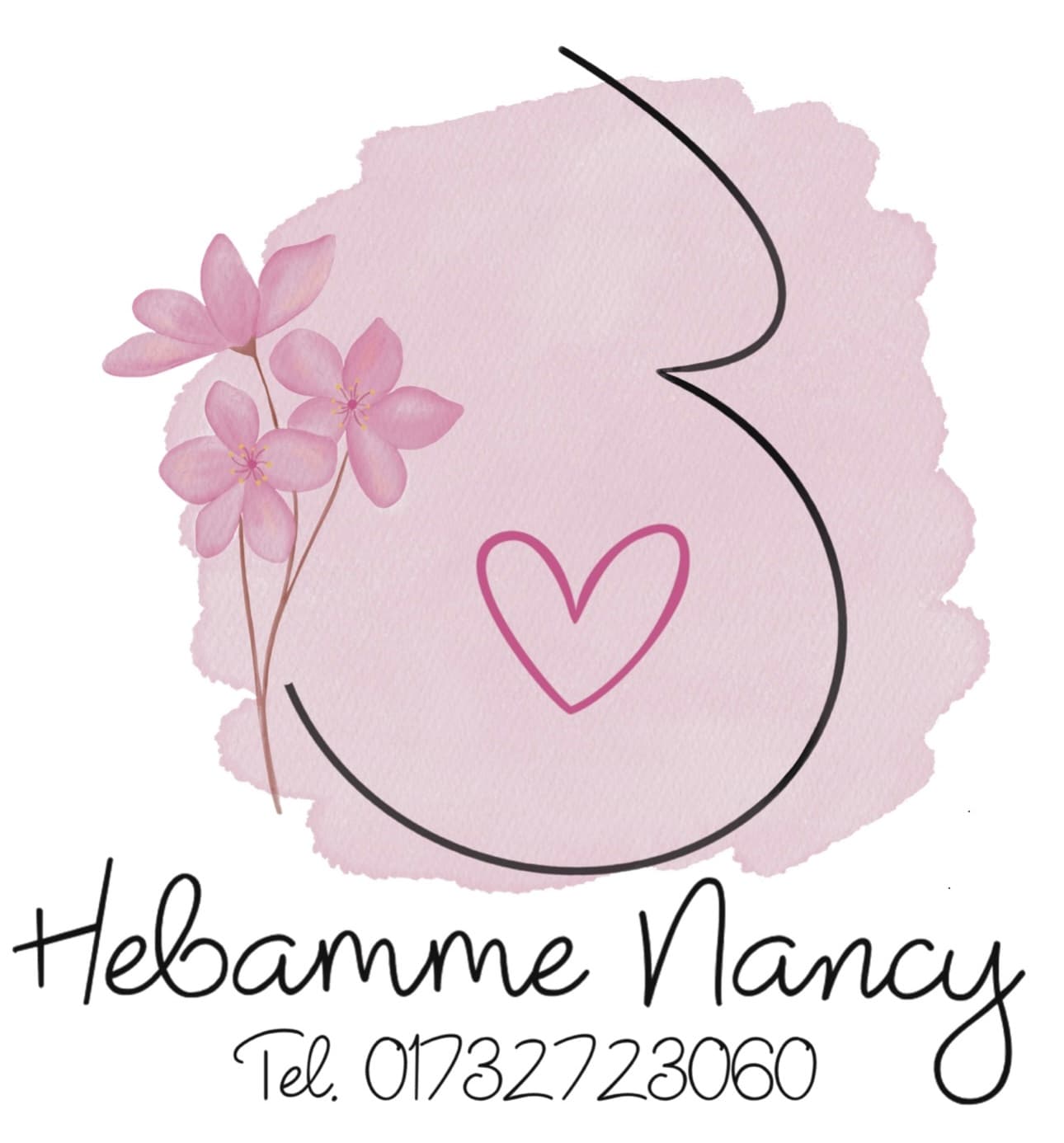Hebamme Nancy Logo